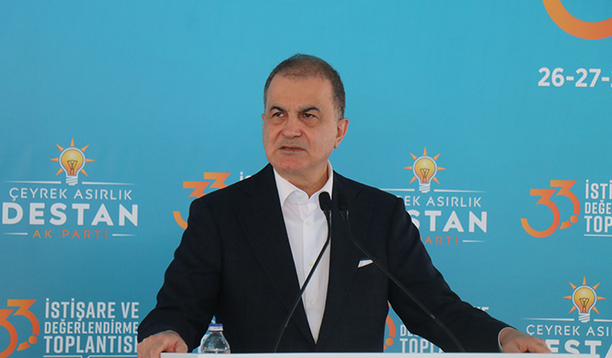 Ömer Çelik: "Terörsüz Türkiye'de yeni bir aşamadayız"
