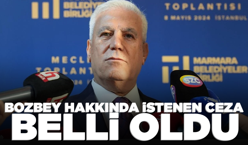 Tutuklu Bursa Büyükşehir Belediye Başkanı Mustafa Bozbey'e 402 yıla kadar hapis talebi!