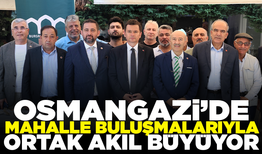 Başkan Erkan Aydın mahalle buluşmalarını Alemdar’da sürdürdü
