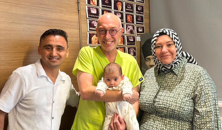 Akdaş çiftinin bebek hasreti 16 yıl sonra son buldu
