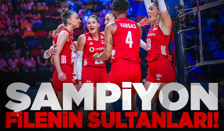 Şampiyon Filenin Sultanları!