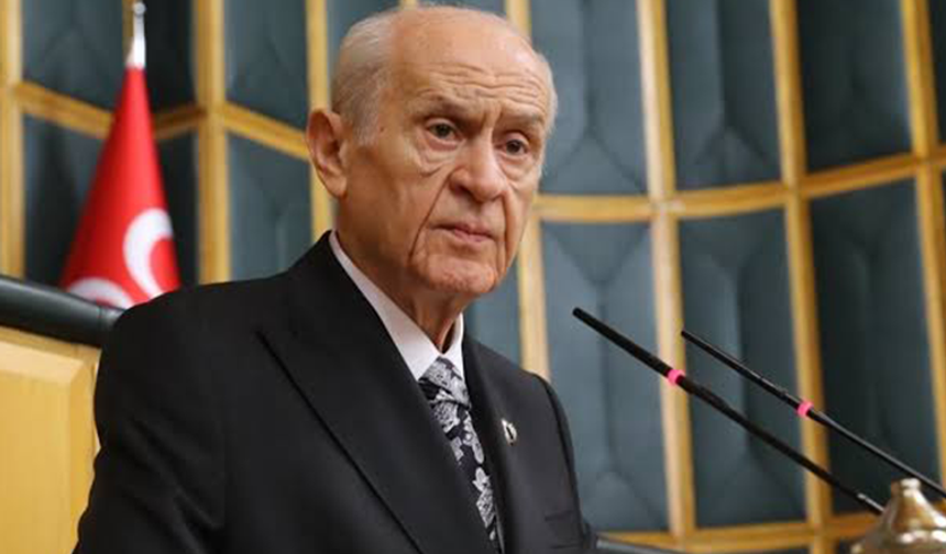 MHP lideri Bahçeli'den 'Yeni Parti' açıklaması
