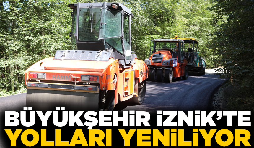 Büyükşehir’den İznik’te alternatif ulaşıma yatırım