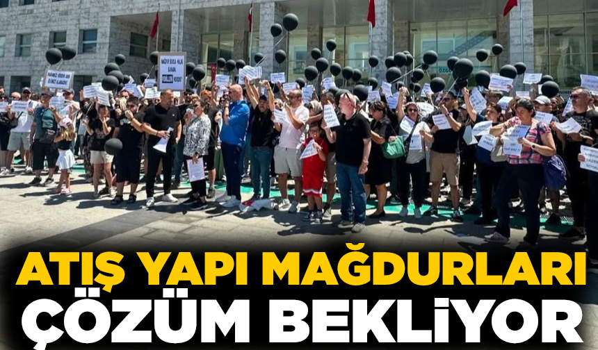 Atış Yapı mağdurlarından açıklama: "Bedelini vatandaş ödüyor"