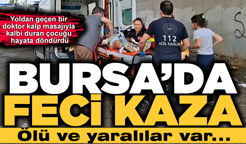 Bursa'da köprülü kavşakta feci kaza: 3 ölü, 2 ağır yaralı