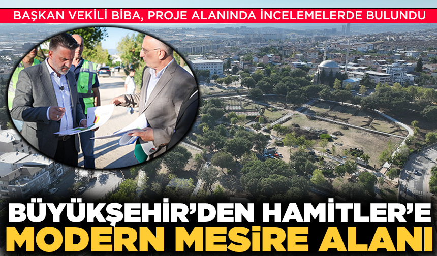 Büyükşehir'den Hamitler'e modern mesire alanı