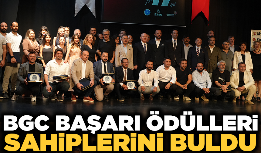 BGC Başarı Ödülleri sahiplerini buldu