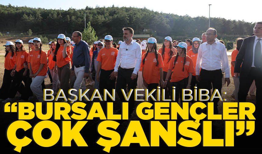 Şahin Biba Gençlik Kampı'nda gençlerle buluştu
