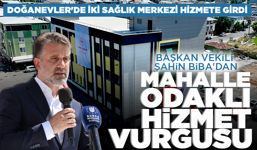Başkan Vekili Biba'dan mahalle odaklı hizmet vurgusu