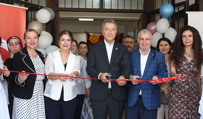 OSMEK Namık Kemal kursiyerlerinden el emeği göz nuru sergi
