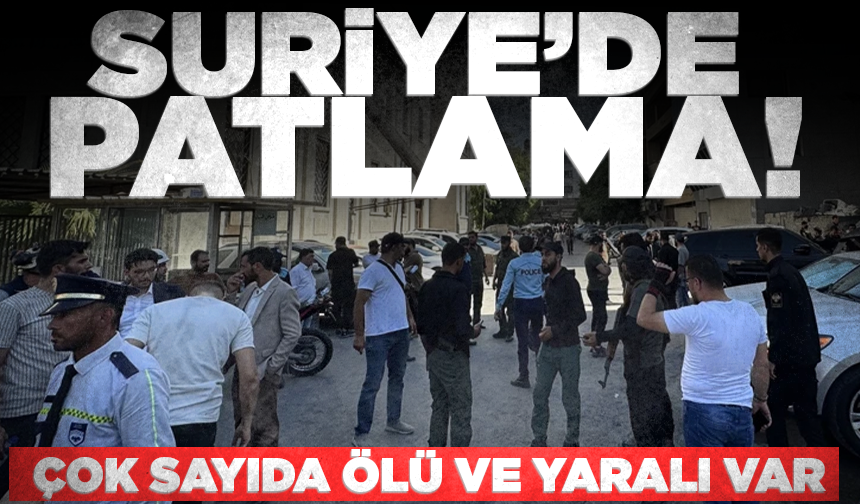 Şam'da bir kafede patlama! Çok sayıda ölü ve yaralı var