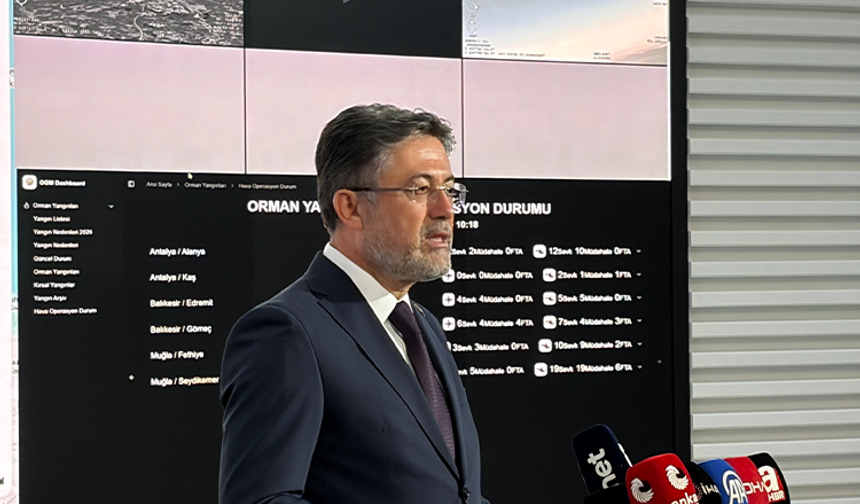 Orman yangınlarında son durum... Bakan Yumaklı: 110 yangın kontrol altında