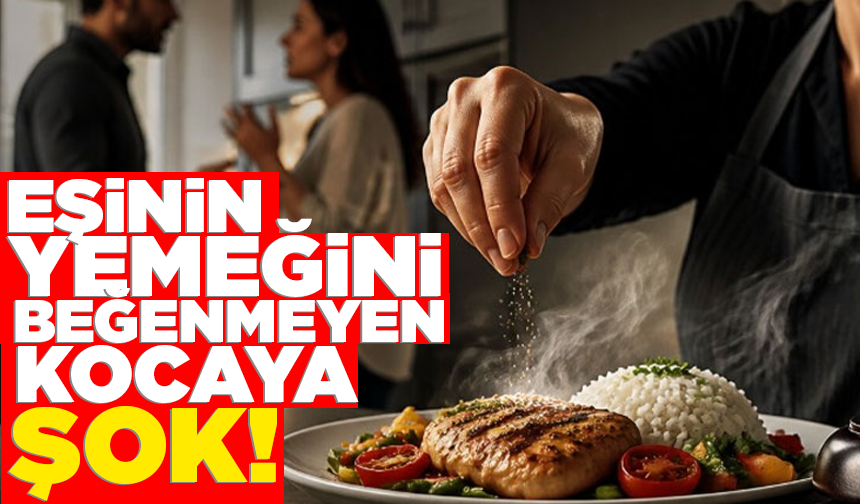 Eşinin yemeklerine hakaret boşanma sebebi
