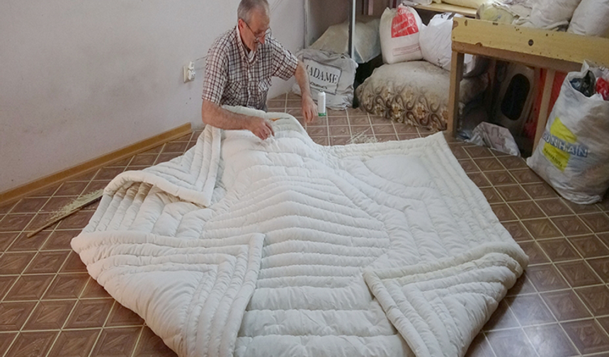 46 yıllık yorgancı: Talep yeniden arttı ama usta kalmadı