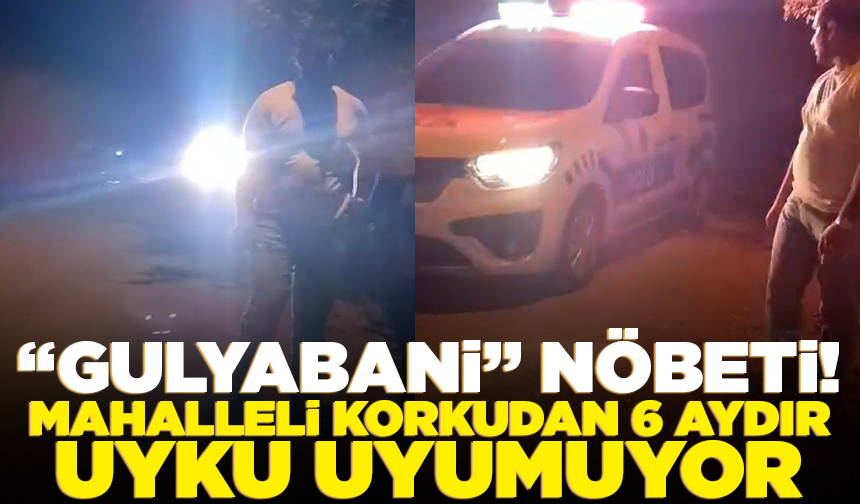 Adapazarı'nda "Gulyabani" nöbeti! Mahalleli korkudan 6 aydır uyku uyumuyor