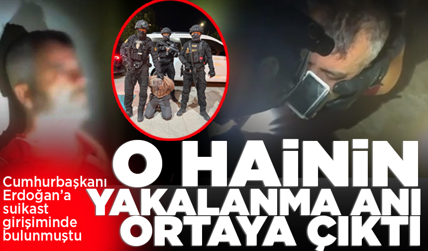 Cumhurbaşkanı Erdoğan’a 15 Temmuz'da suikast girişiminde bulunan FETÖ mensubu yakalanma anları...