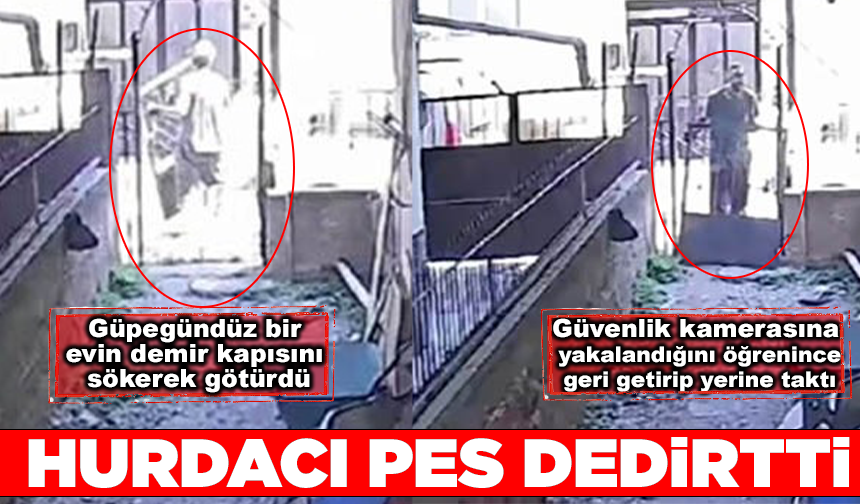 Hurdacının cesareti pes dedirtti