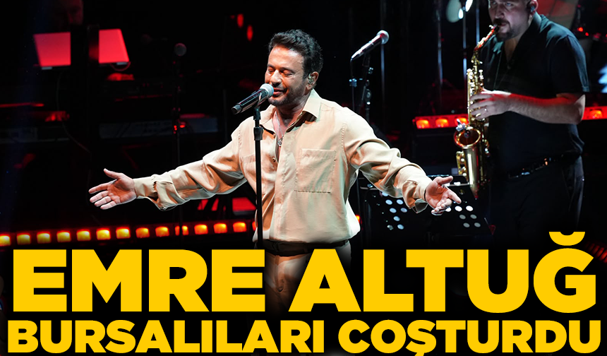 Açıkhava'da Emre Altuğ'dan müzik dolu gece