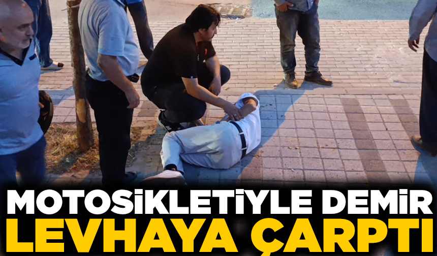 Bursa’da motosiklet kazasında bir kişi yaralandı