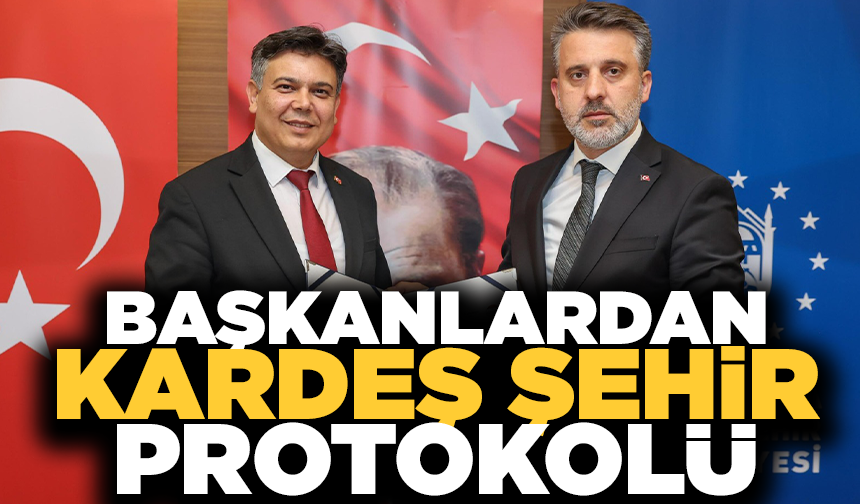 Büyükşehir’e yeni kardeş