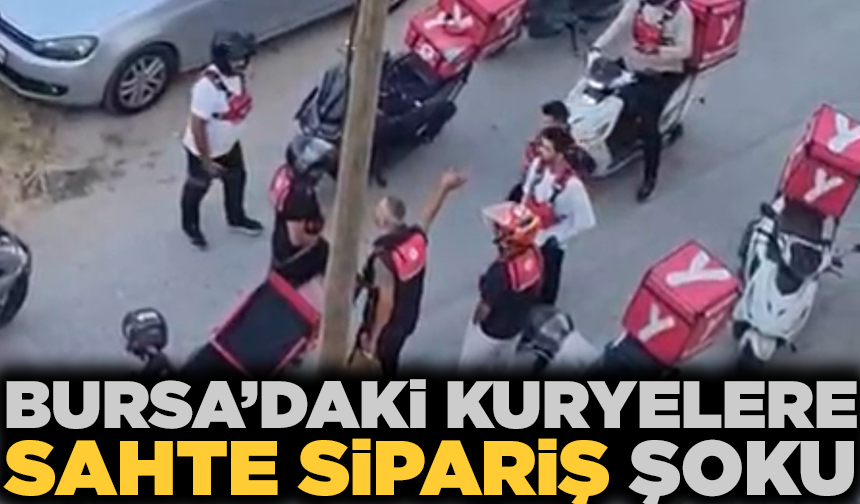 Korsan sipariş kuryeleri kapıya dizdi, kuryeler isyan etti