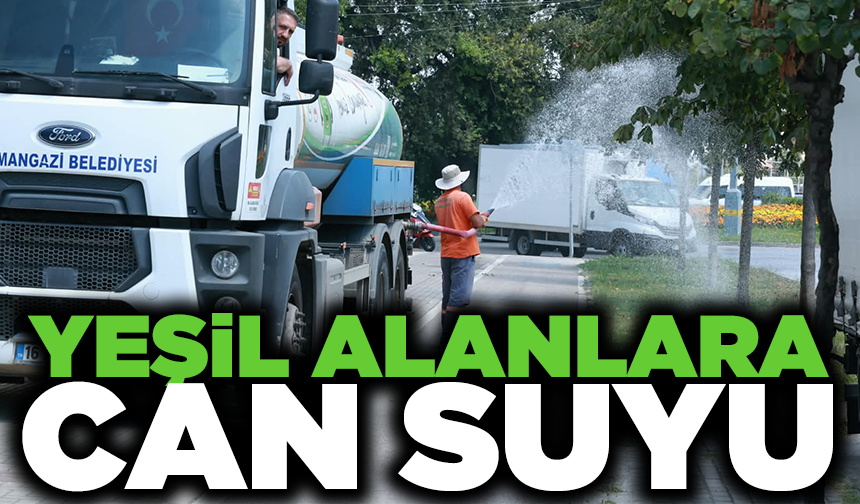 Osmangazi’de yeşil alanlarda titiz çalışma