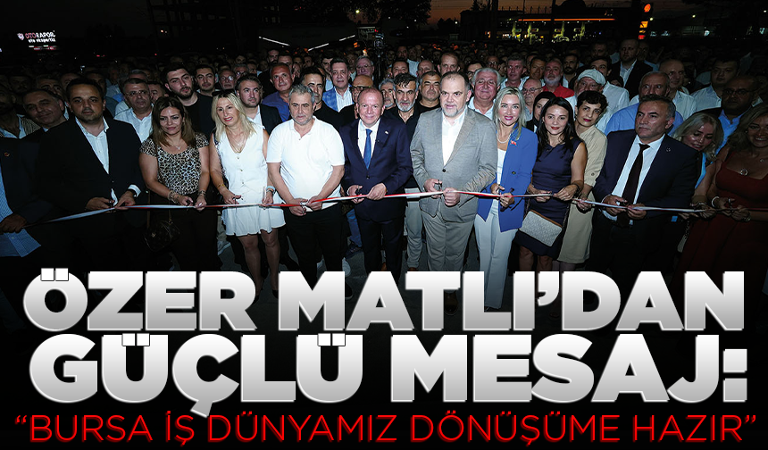 Özer Matlı’dan güçlü mesaj: "60 bin üyemiz dönüşüme hazır, asıl yürüyüş şimdi başlıyor"