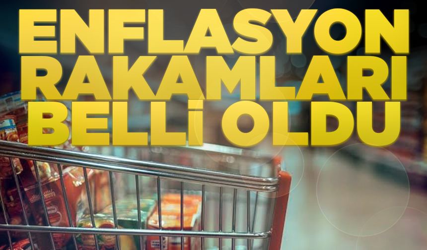 Temmuz ayı enflasyon rakamları belli oldu