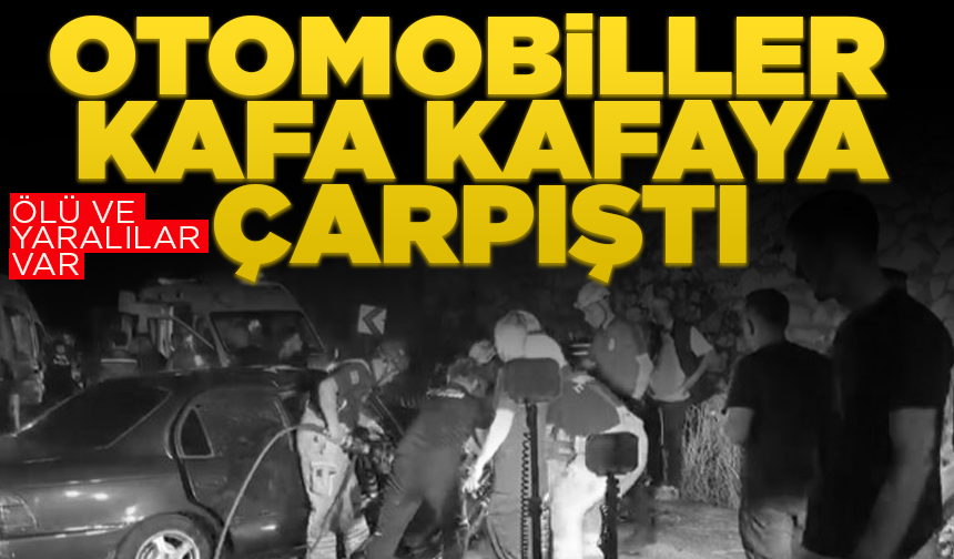 Bursa'da iki otomobil kafa kafaya çarpıştı: 5 yaralı, 2 ölü
