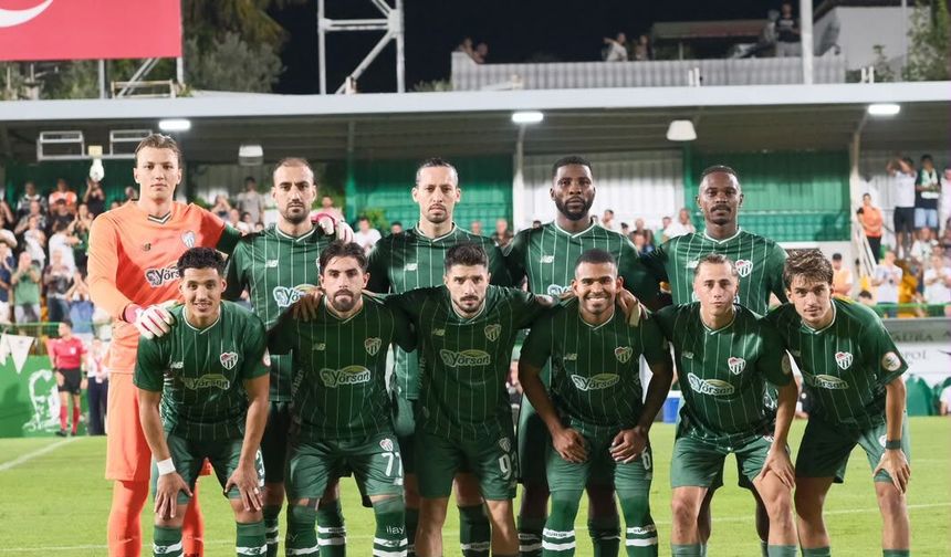Bursaspor sezona şampiyon gibi başladı! Bodrum FK 0 - 2 Bursaspor