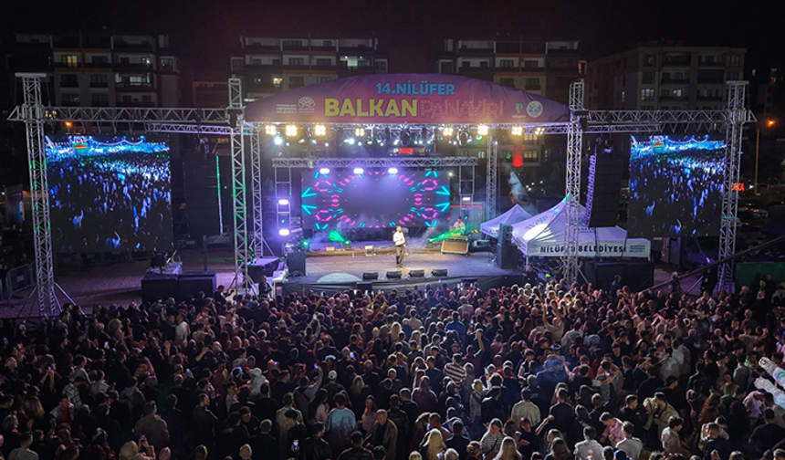 14. Nilüfer Balkan Panayırı’nda renkli kapanış