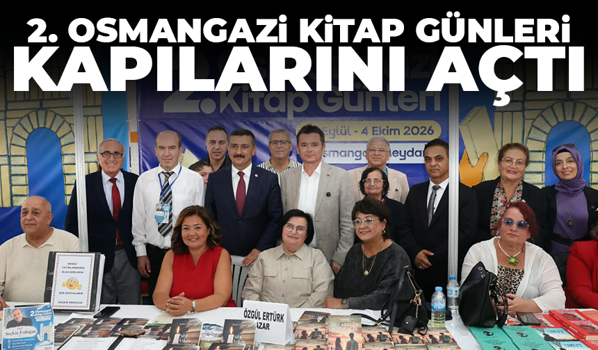 2. Osmangazi Kitap Günleri kapılarını açtı