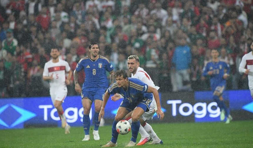 UEFA Uluslar Ligi: Türkiye: 1 - İtalya: 4