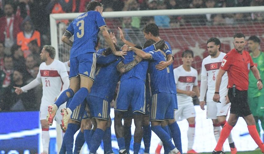 A Milli Futbol Takımı, İtalya’ya 12. kez kaybetti