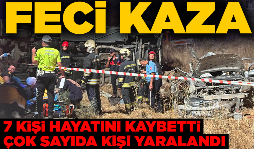 Gaziantep'te feci kaza: 7 ölü, 13 yaralı