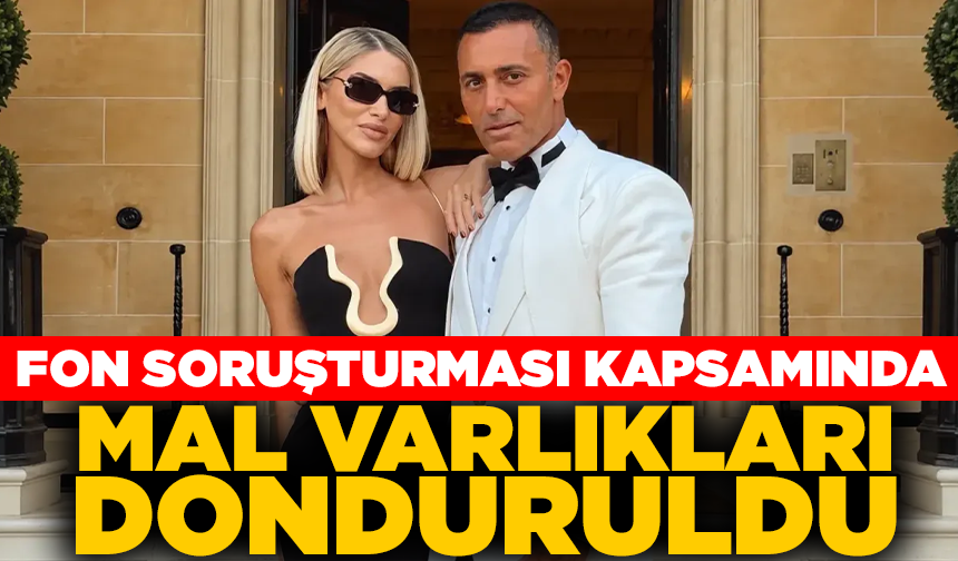 Fon soruşturmasında yeni gelişme: Mustafa Sandal’ın eşi Melis Sandal’ın mal varlıkları donduruldu