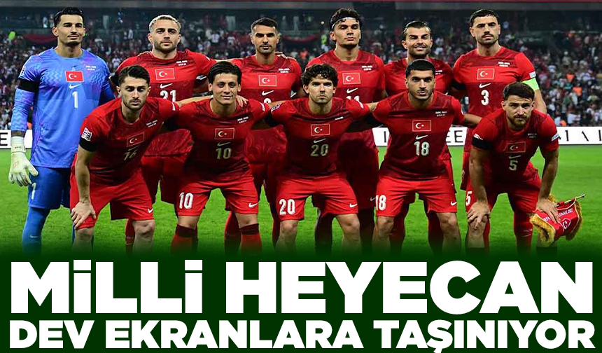 Milli heyecan Büyükşehir ile şehre yayılıyor!