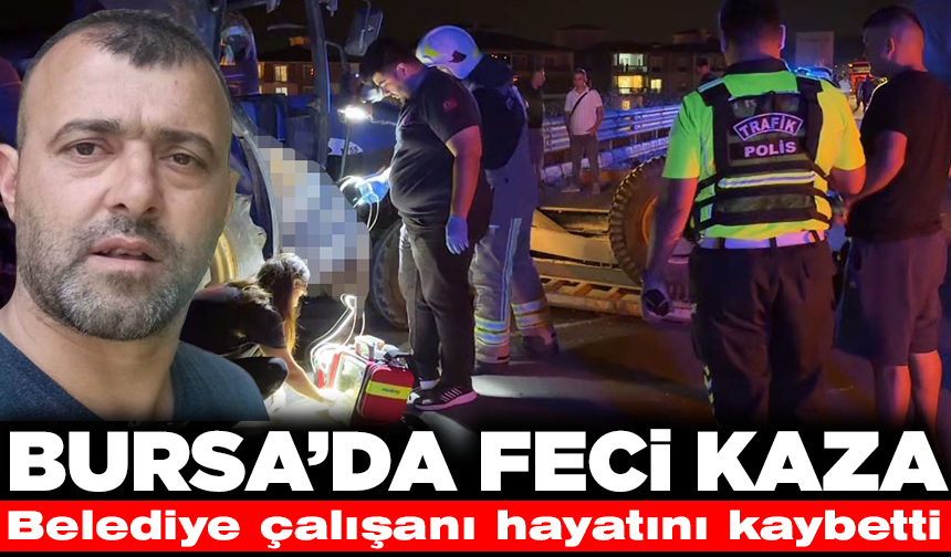 İznik’te tır, traktöre arkadan çarptı: 1 ölü