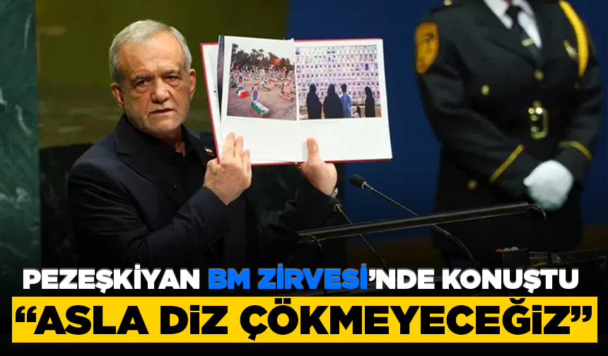 Pezeşkiyan: Asla diz çökmeyeceğiz