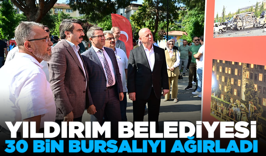Yıldırım Belediyesi 30 bin Bursalıyı ağırladı