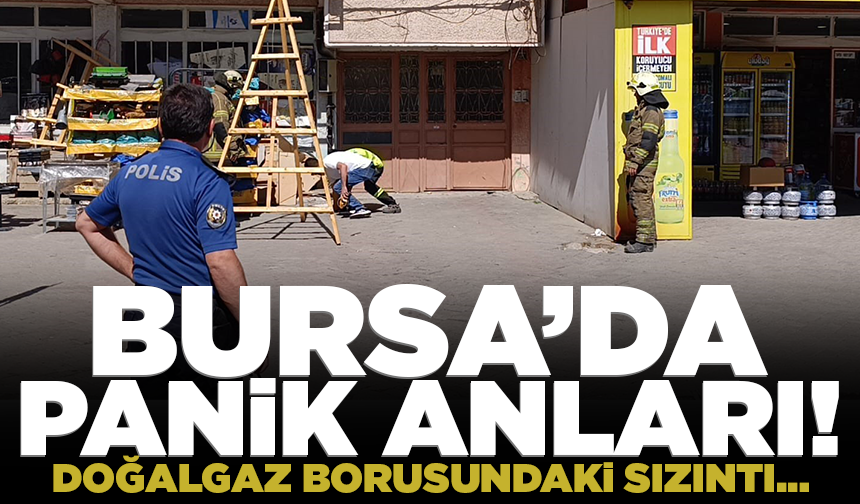 Doğalgaz borusundaki sızıntı paniğe sebep oldu: 6 katlı apartman tedbir amaçlı tahliye edildi