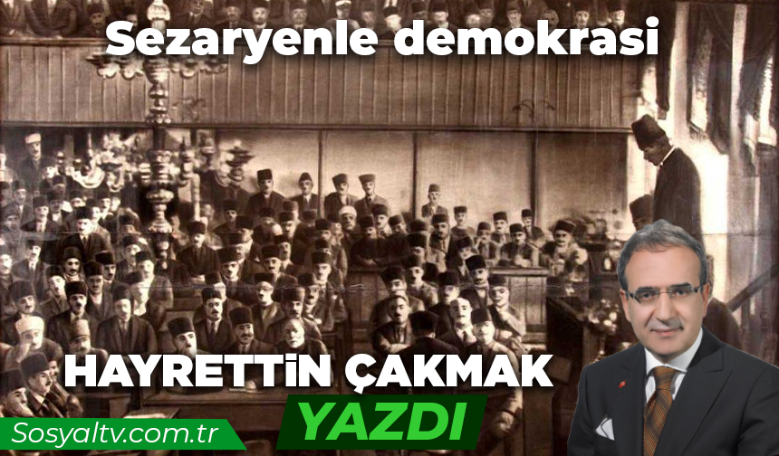 Sezaryenle demokrasi