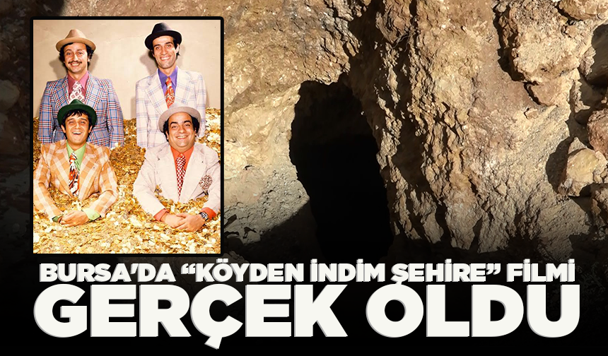 Bursa'da "köyden indim şehire" filmi gerçek oldu