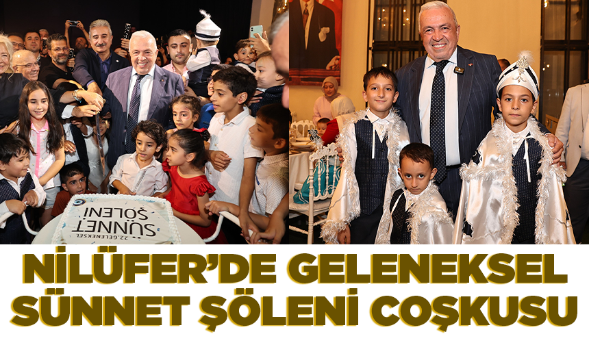 Nilüfer’de geleneksel sünnet şöleni coşkusu