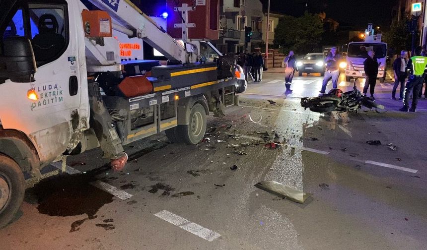 Bursa’da feci kaza : 1 ölü 1 ağır yaralı