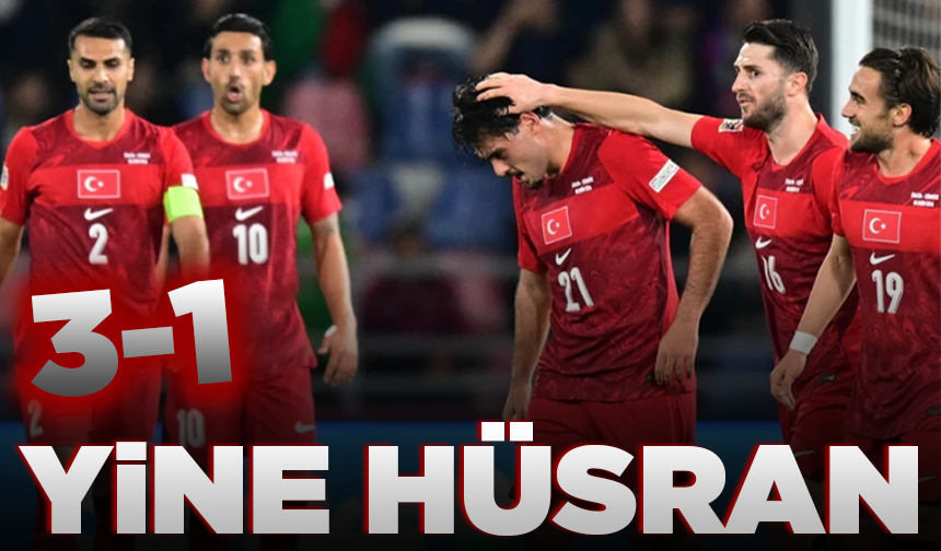 İtalya'da yine mağlup olduk