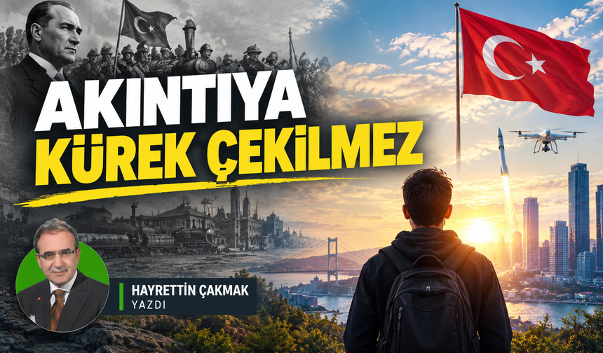 Akıntıya kürek çekilmez