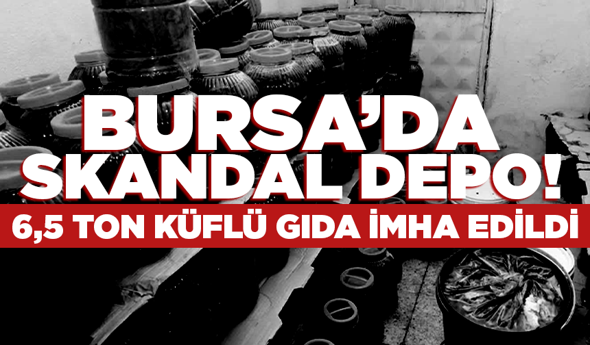 Osmangazi'de sağlığı tehdit eden 6,5 ton gıda imha edildi