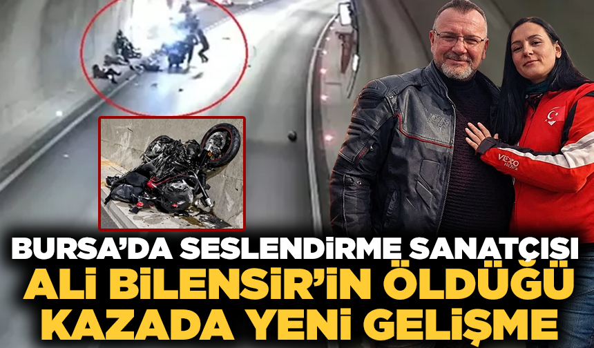 Seslendirme sanatçısı Ali Bilensir'in öldüğü kazada yeni gelişme