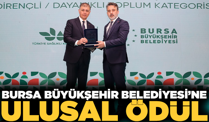 Bursa Büyükşehir’in itfaiye yatırımlarına ulusal ödül